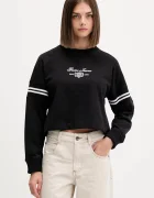 GUESS JEANS Памучен суичър