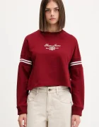 GUESS JEANS Памучен суичър