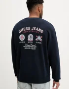 GUESS JEANS Памучен суичър