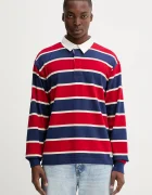 GUESS JEANS Памучна блуза с дълги ръкави