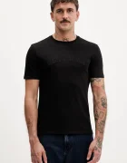 GUESS JEANS Памучна тениска