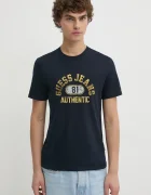 GUESS JEANS Памучна тениска