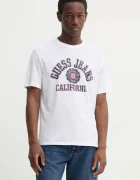 GUESS JEANS Памучна тениска
