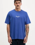GUESS JEANS Памучна тениска