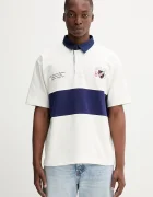 GUESS JEANS Памучна тениска с яка