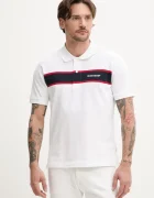 GUESS JEANS Памучна тениска с яка