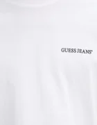 GUESS JEANS Памучна тениска в бяло с принт M5BI78 K8FQ4