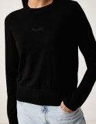 GUESS JEANS пуловер дамски с добавена вълна черен W6BR01 Z1244