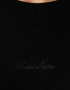 GUESS JEANS пуловер дамски с добавена вълна черен W6BR01 Z1244