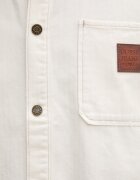GUESS JEANS риза мъжка от деним бежова с изчистена шарка M6RH51 WJ871