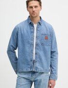 GUESS JEANS Риза мъжка от деним синя M6GH51 D5M5V