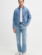 GUESS JEANS Риза мъжка от деним синя M6GH51 D5M5V