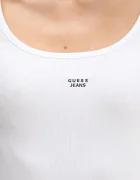 GUESS JEANS Рокля в черно къса с кройка по тялото W5BK12 KA0H1