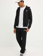 GUESS JEANS Спортен панталон в черно с изчистен дизайн M4YB18 K9V31