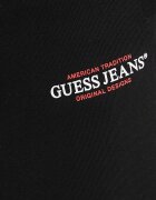 GUESS JEANS Спортен панталон в черно с изчистен дизайн M4YB18 K9V31