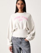 GUESS JEANS суичър дамски от памук сив W6YQ08 K3866