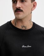 GUESS JEANS суичър мъжки от памук черен M6GQB2 KCPR1