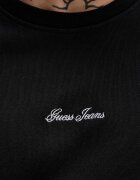 GUESS JEANS суичър мъжки от памук черен M6GQB2 KCPR1