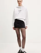GUESS JEANS суичър с качулка дамски от памук сив W6RQ00 K68I4