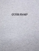 GUESS JEANS суичър с цип дамски от памук сив W6RQ32 K68I4