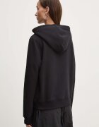 GUESS JEANS Суичър в черно с качулка с принт W4YQ13 KC811