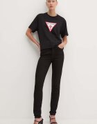 GUESS JEANS тениска basic дамска черна W4YI73 K8HM0