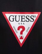 GUESS JEANS тениска basic дамска черна W4YI73 K8HM0
