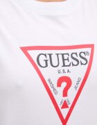 GUESS JEANS тениска дамска от памук бяла W4YI76 K8HM0