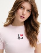 GUESS JEANS тениска дамска с памук розова W6GIB1 J1314