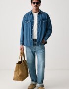 GUESS JEANS тениска мъжка от памук бяла M6BI07 K5312