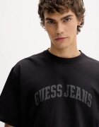GUESS JEANS тениска мъжка памучна черна M6GIB6 K8FQ4