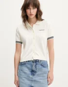 GUESS JEANS Тениска с яке с вълна