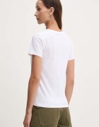 GUESS JEANS Тениска в бяло W4YI02 J1314