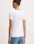 GUESS JEANS Тениска в бяло W4YI64 KA0H1
