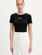 GUESS JEANS тениска женска черна W6GPA9 KF641