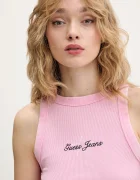 GUESS JEANS Топ в розово W6RP23 KA0H1
