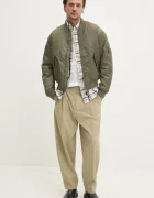 GUESS JEANS Яке бомбър в зелено преходен модел M5RL81 WHAA2