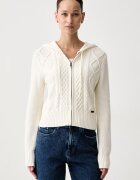 GUESS JEANS жилетка дамска с добавена вълна бежова W6BR13 Z1256
