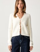 GUESS JEANS жилетка дамска с вискоза бежова W6YR42 Z1103