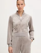 GUESS Кадифен суичър COUTURE