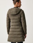 GUESS капитонирано палто дамско NEW ALETA зелено V4YL05 WF3X0