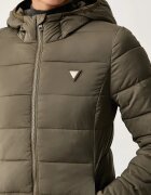 GUESS капитонирано палто дамско NEW ALETA зелено V4YL05 WF3X0