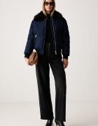 GUESS капитонирано яке дамско IVANA тъмносиньо W6BL62 W4205