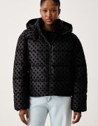 GUESS капитонирано яке дамско NEW DAISY черно W6BL56 W4195
