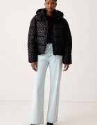 GUESS капитонирано яке дамско NEW DAISY черно W6BL56 W4195