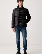 GUESS капитонирано яке мъжко черно M6BL42 W4154
