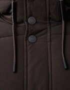 GUESS капитонирано яке мъжко кафяво M6BL45 W4157