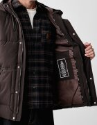 GUESS капитонирано яке мъжко кафяво M6BL45 W4157