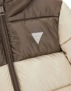 GUESS капитонирано яке за деца бежово L6YL01 W2655