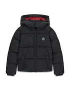 GUESS капитонирано яке за деца черно L6BL01 W3942